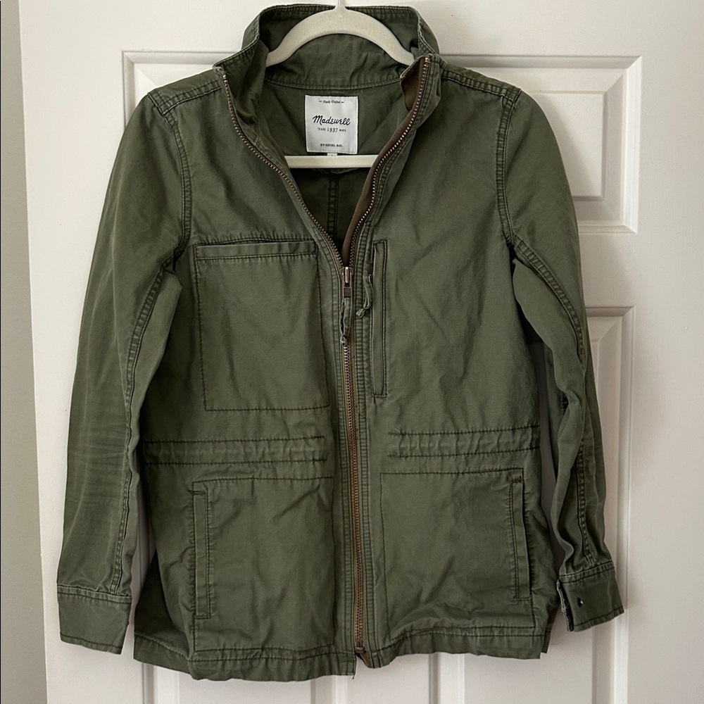 Madewell Olive Green Utility Jacket